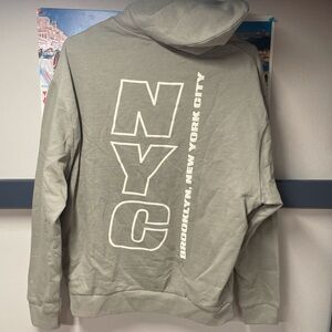 Grey NYC Hoodie Men’s Size Small